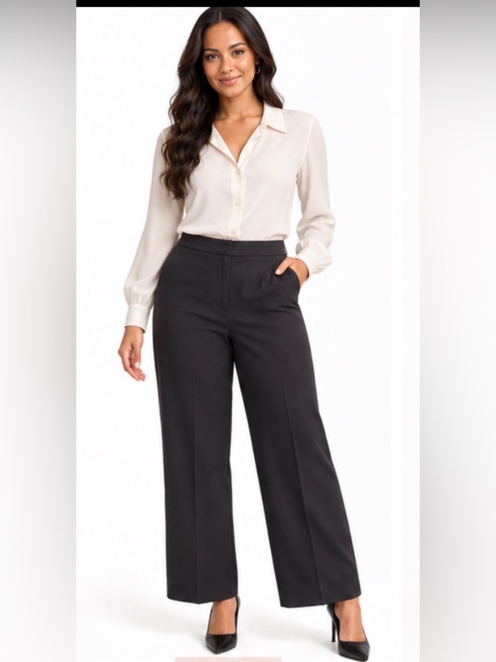 St. John tailored wide-leg pants 16
classic minimalist office work